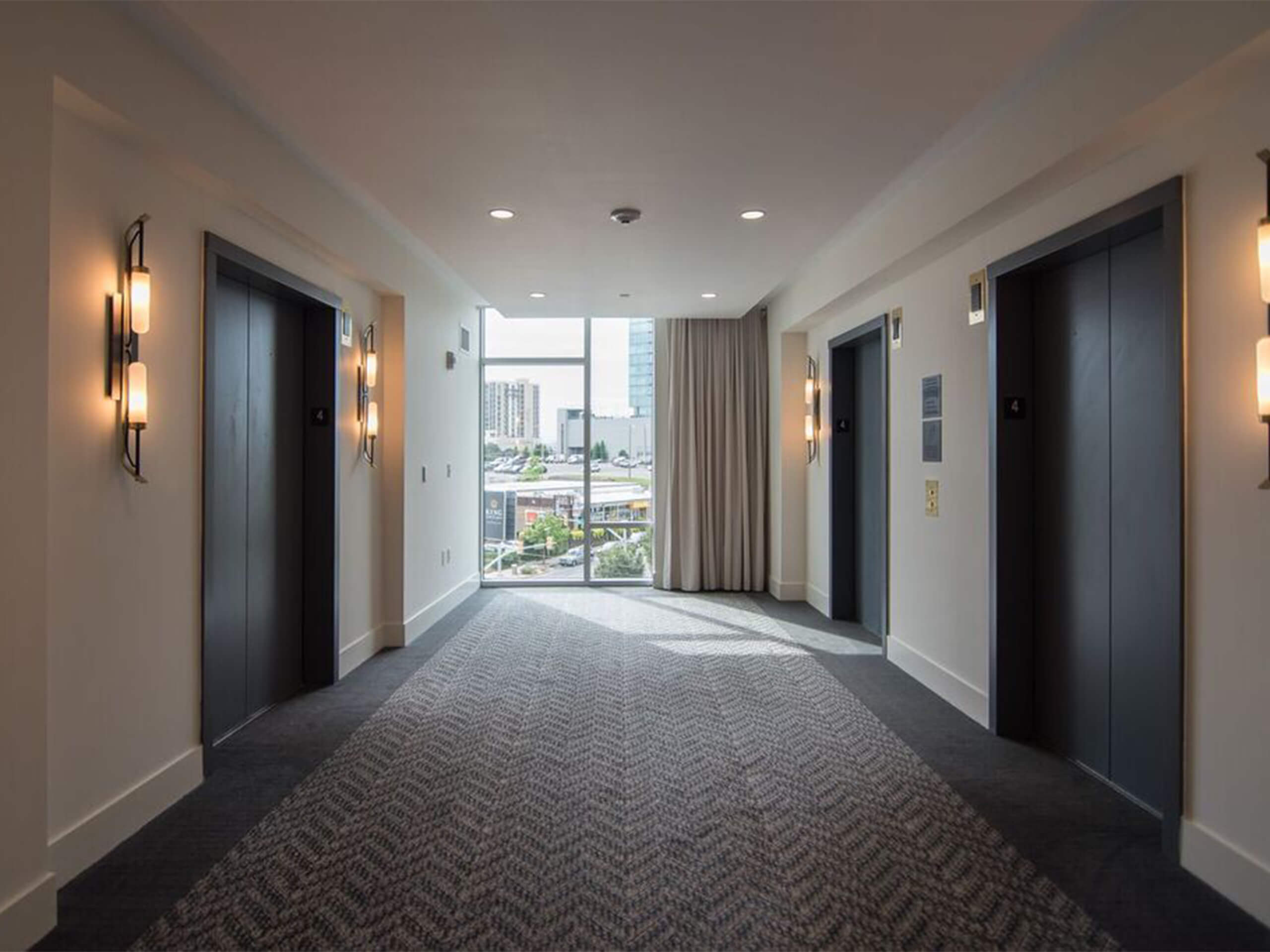 thompson hotel - hallway lighting enterprise solutions